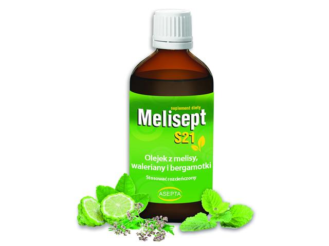 Melisept S21 interakcje ulotka krople - 10 ml