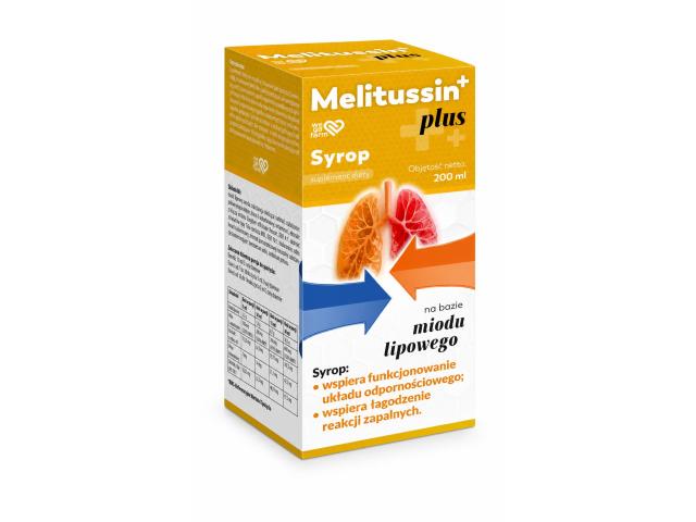 Melitussin Plus interakcje ulotka syrop 200 ml