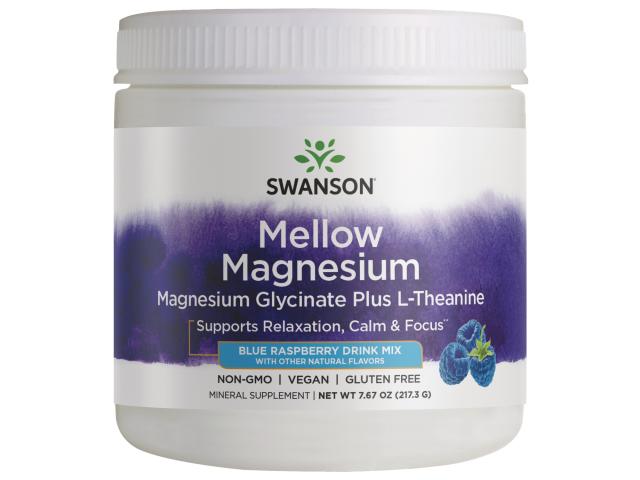 Mellow Magnesium blue raspberry interakcje ulotka proszek 217.3 g