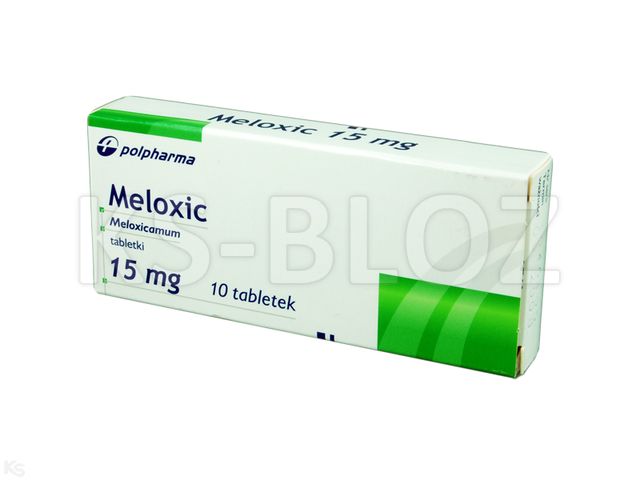 Meloxic interakcje ulotka tabletki 15 mg 10 tabl.