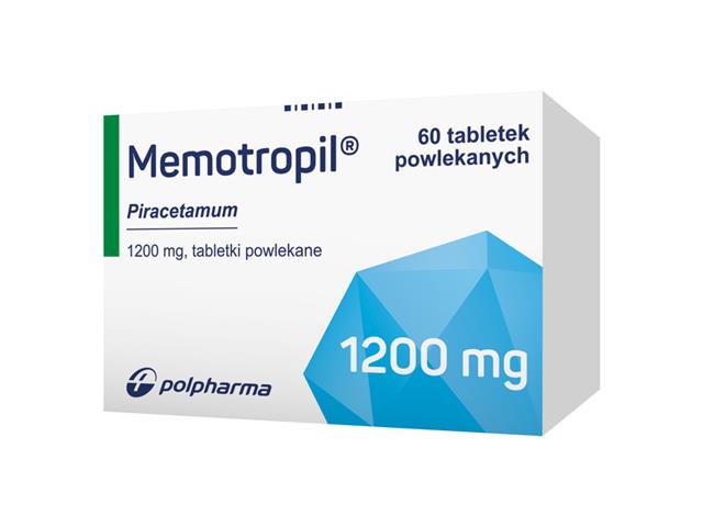 Memotropil interakcje ulotka tabletki powlekane 1,2 g 