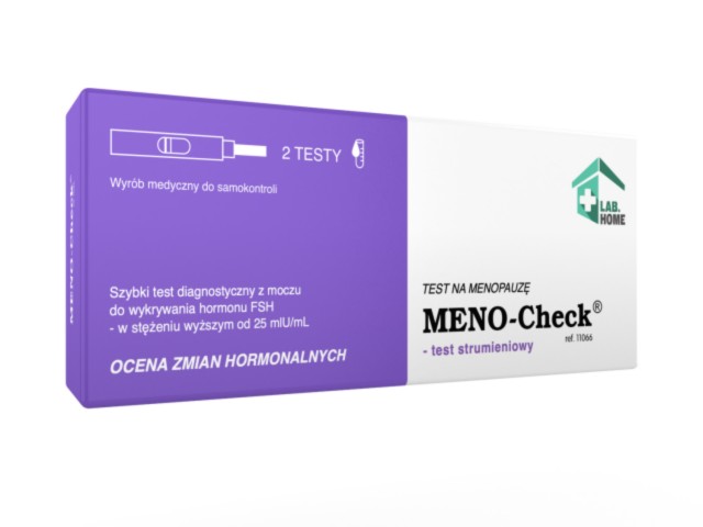 Meno-Check Test na menopauzę interakcje ulotka  - 2 szt.