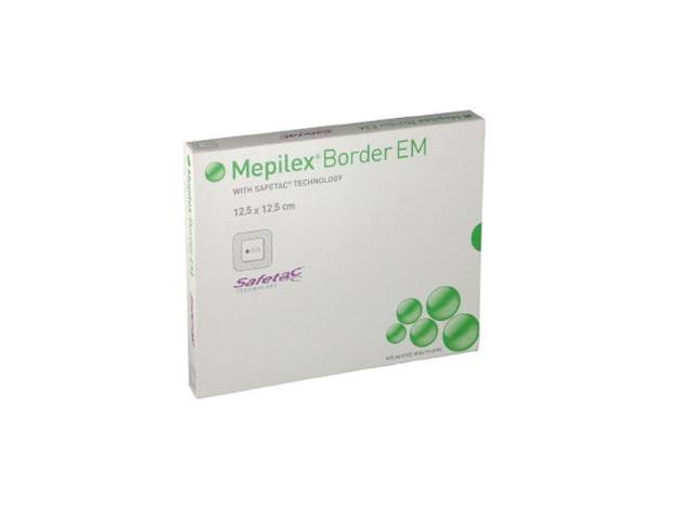 Mepilex Border EM Opatrunek specjalny 12,5 x 12,5 cm interakcje ulotka   1 szt.