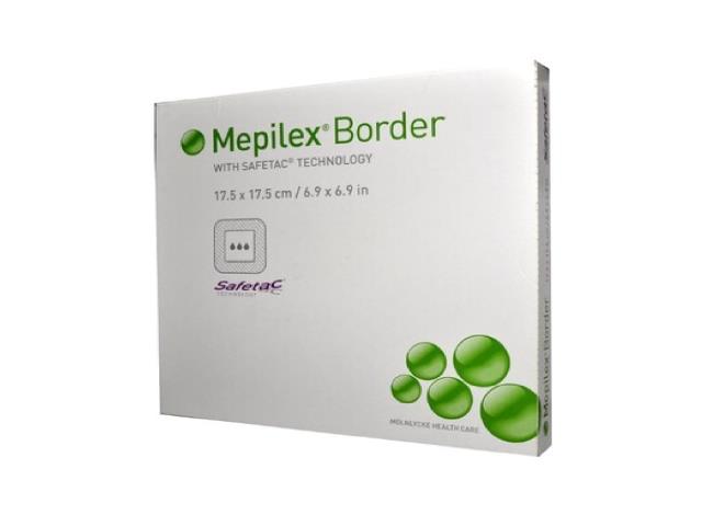 Mepilex Border Opatrunek specjalny 17,5 x 17,5 cm interakcje ulotka   1 szt.
