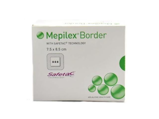 Mepilex Border Opatrunek specjalny 7,5 x 8,5 cm interakcje ulotka   1 szt.