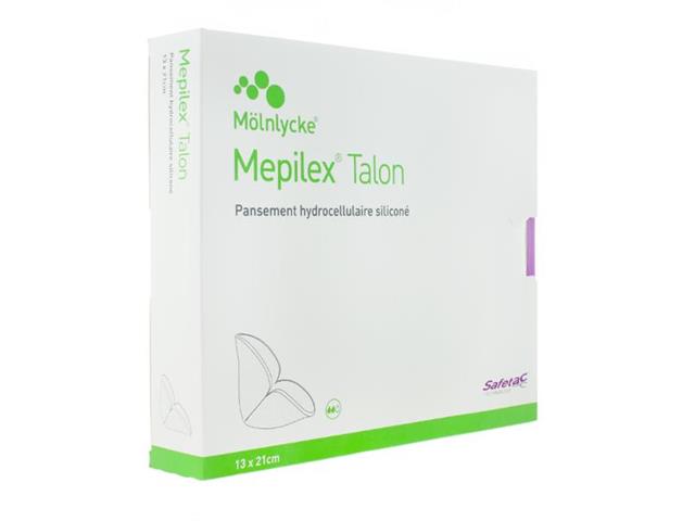 Mepilex Talon Opatrunek piankowy silikonowy specjalny 13 x 21 cm interakcje ulotka   1 szt.