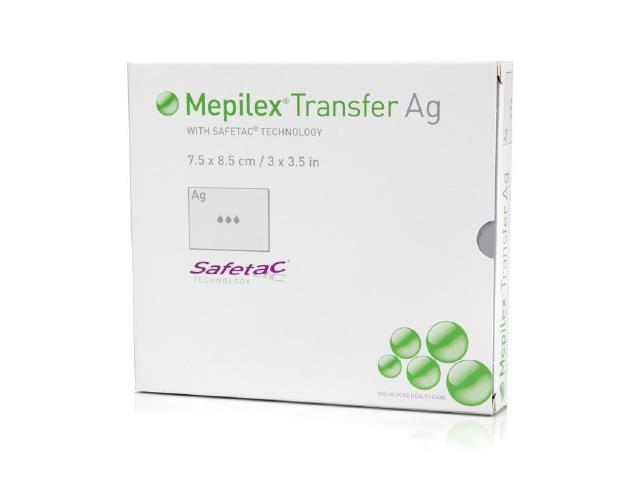 Mepilex Transfer Ag Opatrunek antybakteryjny 10 x 12,5 cm interakcje ulotka opatrunek  1 szt.