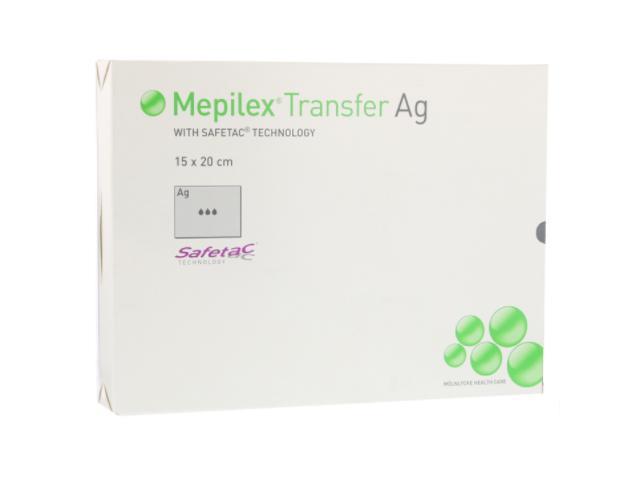 Mepilex Transfer Ag Opatrunek specjalny 15 x 20 cm interakcje ulotka opatrunek  10 szt.