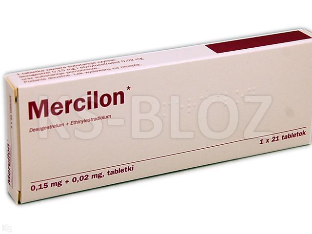 Mercilon interakcje ulotka tabletki 150mcg+20mcg 
