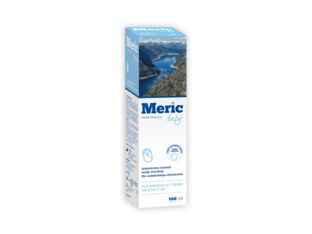 Meric Baby interakcje ulotka aerozol do nosa, roztwór - 100 ml