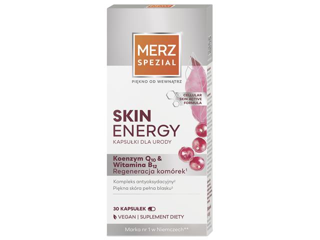 Merz Spezial Skin Energy Kapsułki Dla Urody interakcje ulotka kapsułki  30 kaps.