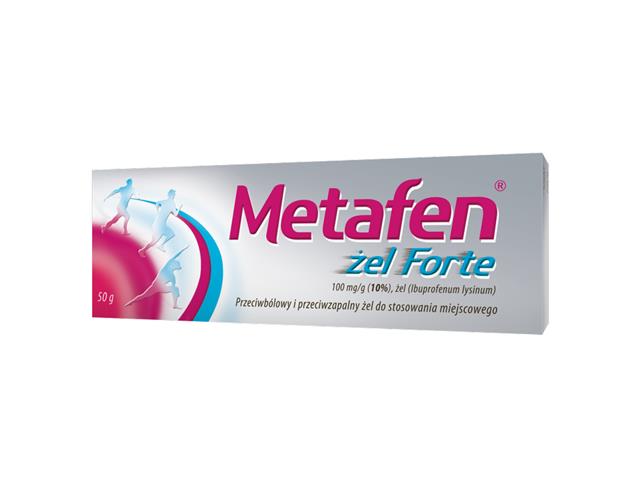 Metafen Żel forte (Ibufen) interakcje ulotka żel 100 mg/g 50 g