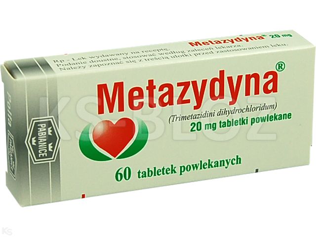 Metazydyna interakcje ulotka tabletki powlekane 20 mg 