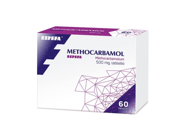 Methocarbamol Espefa interakcje ulotka tabletki 500 mg 60 tabl.