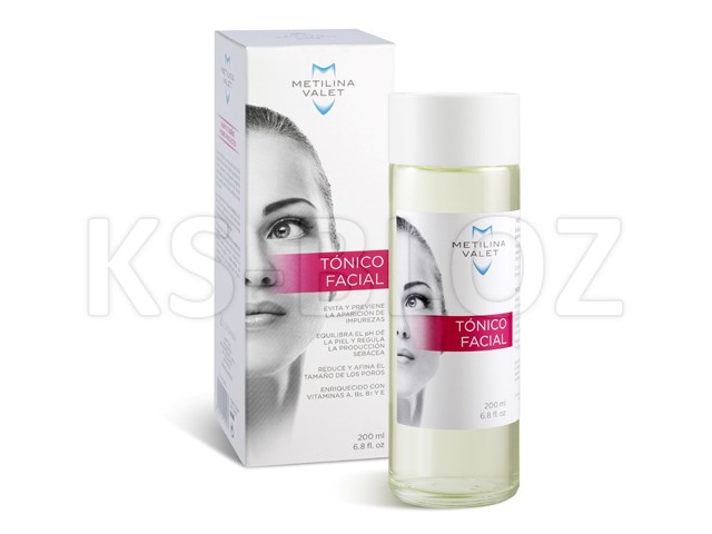 METILINA VALET Tonik d/twarzy interakcje ulotka płyn do stosowania na skórę - 200 ml