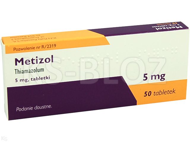 Metizol interakcje ulotka tabletki 5 mg 