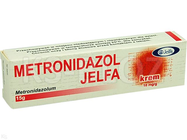 Metronidazol Jelfa interakcje ulotka krem 10 mg/g 15 g