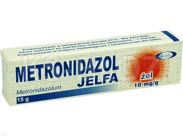 Metronidazol Jelfa interakcje ulotka żel 10 mg/g 