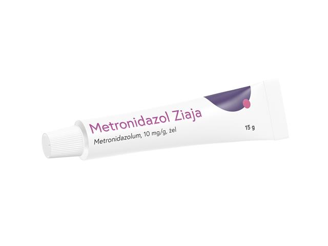 Metronidazol Ziaja interakcje ulotka żel 10 mg/g 15 g (tub.)