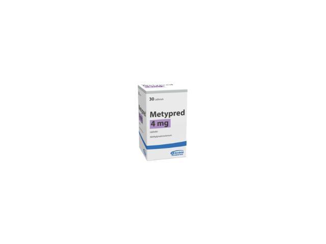 Metypred interakcje ulotka tabletki 4 mg 