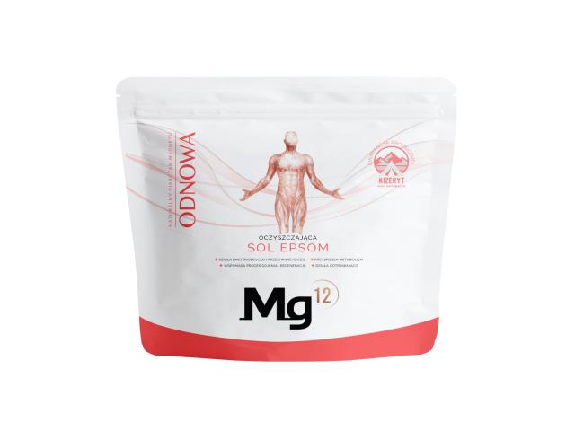 Mg12 Odnowa Sól Epsom interakcje ulotka sól do kąpieli - 1 kg