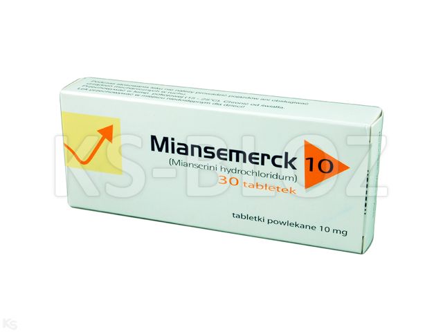 Miansegen interakcje ulotka tabletki powlekane 10 mg 