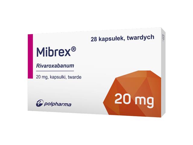 Mibrex interakcje ulotka kapsułki twarde 20 mg 28 kaps.