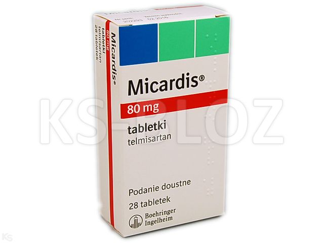 Micardis interakcje ulotka tabletki 80 mg 28 tabl.