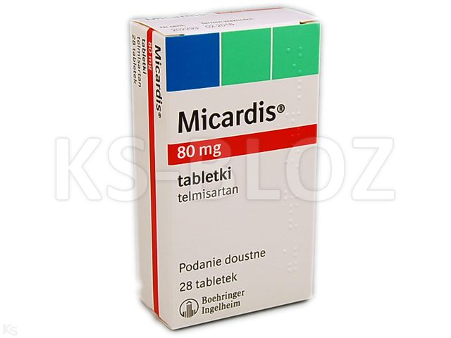 Micardis interakcje ulotka tabletki 80 mg 