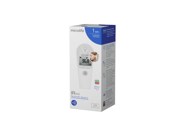 Microlife Termometr do ucha IR 310 interakcje ulotka termometr - 1 szt.