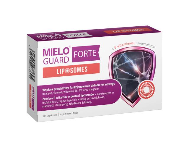 Mieloguard Forte Liposomes interakcje ulotka kapsułki - 30 kaps.