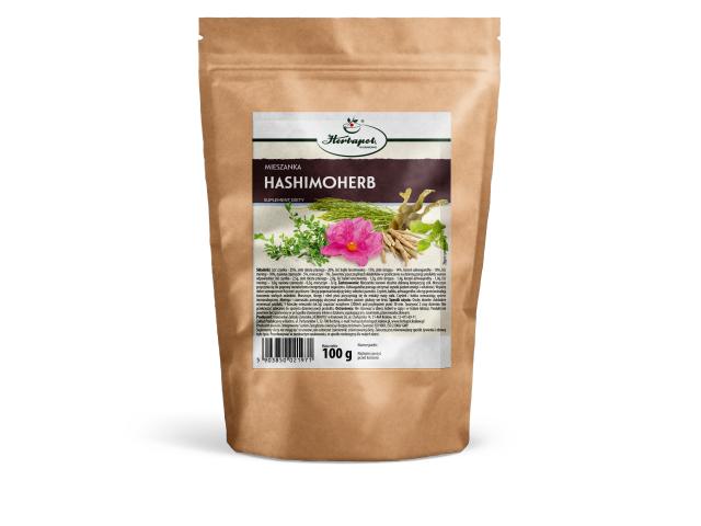 Mieszanka Hashimoherb interakcje ulotka mieszanka ziołowa  100 g