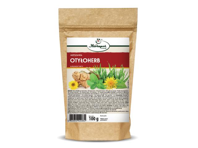 Mieszanka Otyłoherb interakcje ulotka mieszanka ziołowa 100 g