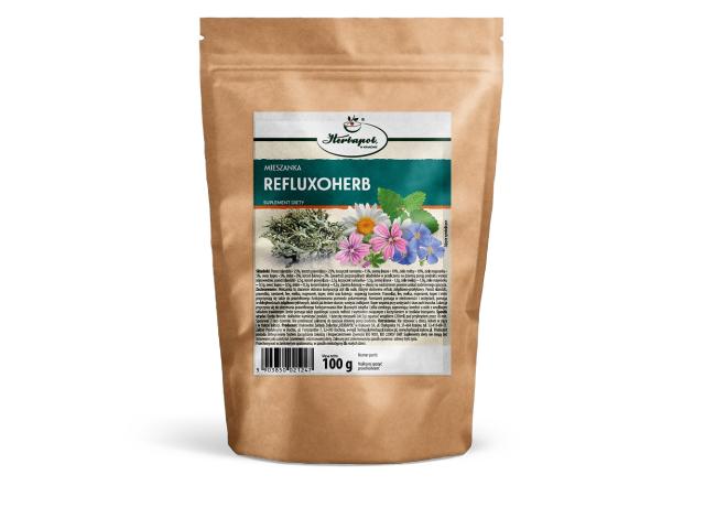 Mieszanka Refluxoherb interakcje ulotka mieszanka ziołowa  100 g