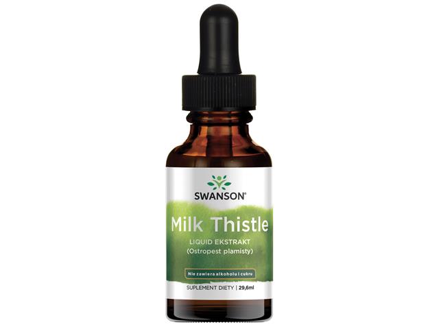 Milk Thistle Liquid extract interakcje ulotka płyn 400 mg 29.6 ml