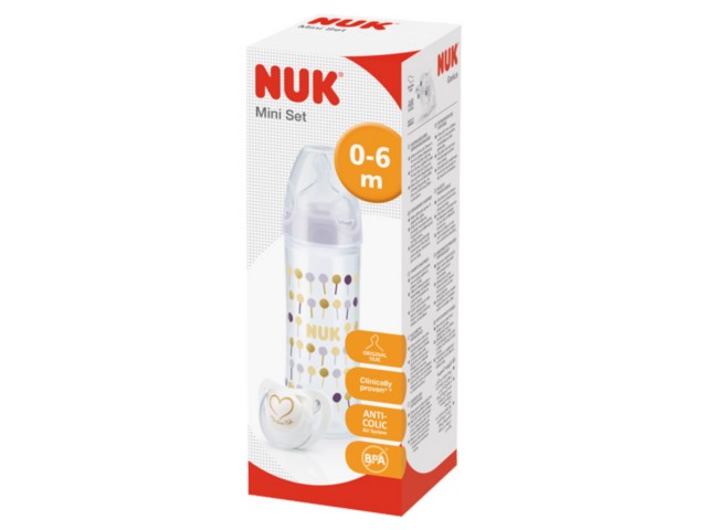 Minizestaw startowy NUK NEW CLASSIC 225.142 interakcje ulotka  - 1 zest.