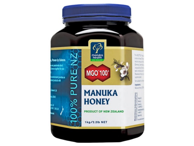 Miód Manuka MGO 100+ interakcje ulotka miód  1 kg