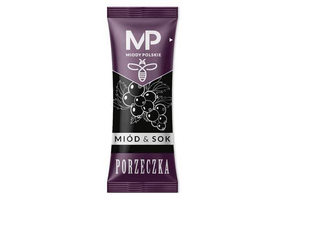 Miód & Sok Czarna Porzeczka STICK interakcje ulotka miód - 100 szt. po 6 g