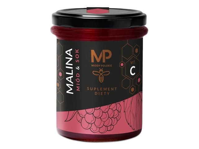 Miód & Sok Malina interakcje ulotka   250 g