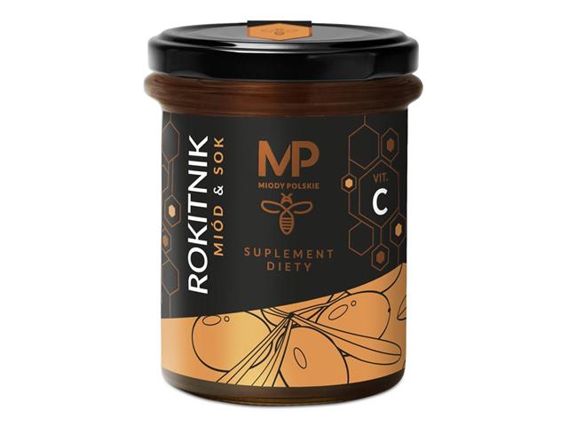 Miód & Sok Rokitnik interakcje ulotka miód - 250 g