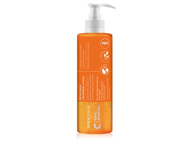 Miraculum Asta plankton C Żel do mycia i demak. twarzy interakcje ulotka żel - 200 ml