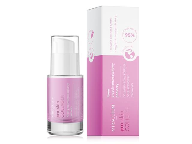 MIRACULUM PRO SKIN COLLAGEN Krem przeciwzmarszczkowy pod oczy interakcje ulotka krem  15 ml