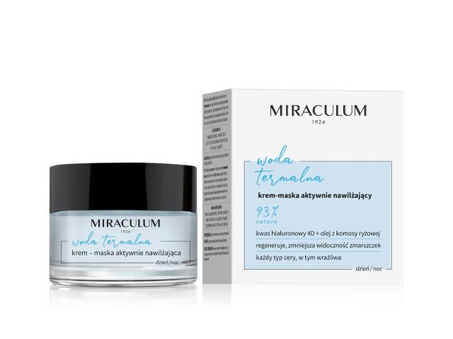 Miraculum Woda Termalna Krem-maska aktywnie nawilżający interakcje ulotka krem - 50 ml