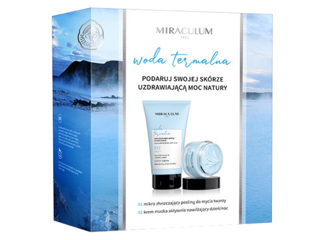 MIRACULUM WT Zestaw (Krem-maska 50ml+Peeling d/mycia twarzy 150ml) interakcje ulotka zestaw  1 zest.