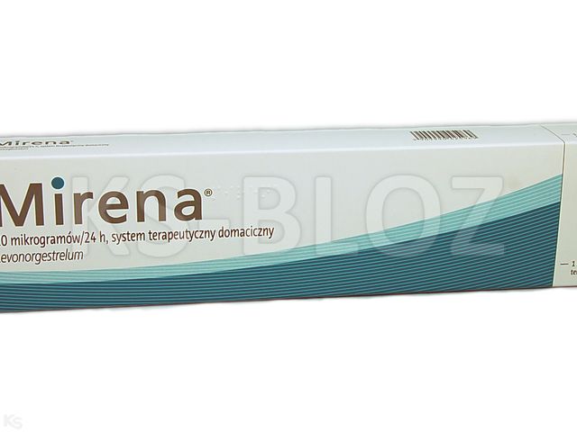 Mirena interakcje ulotka system terapeutyczny domaciczny 0,02 mg/24h (52 mg) 