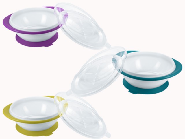Miseczka z przykr. 255192 NUK Easy Learning interakcje ulotka  - 1 szt.