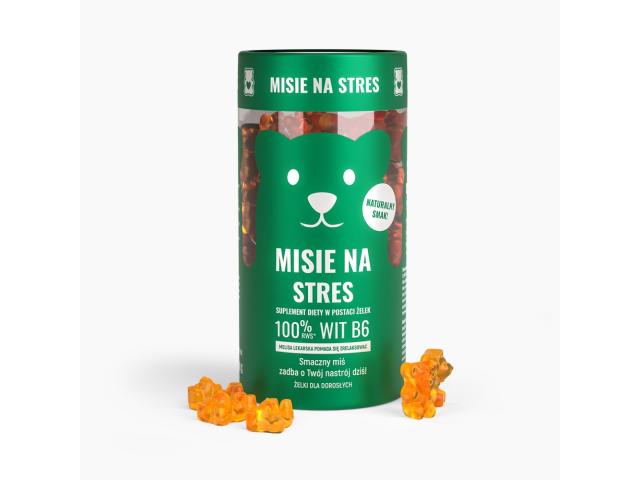 Misie Na Stres interakcje ulotka żelki - 300 g