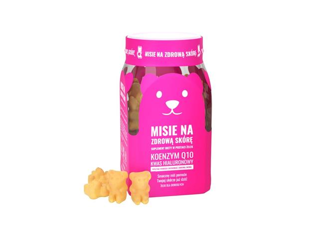 Misie na zdrową skórę interakcje ulotka żelki - 300 g (60 szt.)
