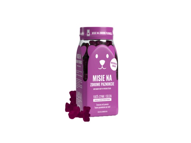 Misie Na Zdrowe Paznokcie interakcje ulotka żelki - 300 g (60 szt.)