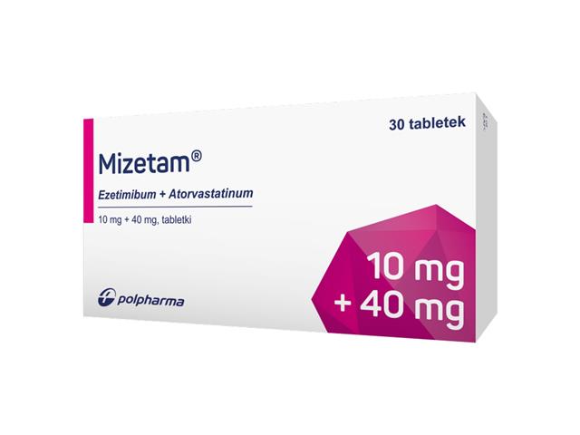 Mizetam interakcje ulotka tabletki 10mg+40mg 30 tabl.